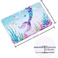 thumbnail image 2 of Mermaid Bathroom Rugs, Cute Bath Mat, Colorful Bath Rugs, Beautiful Bathroom Rug, Bath Mats for Bathroom, 24''''X16'''', 2 of 6
