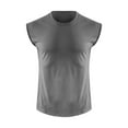 thumbnail image 4 of MQLKF Men'S Breathable Sleeveless T Shirt Tops Slim Fashion Summer Round Neck Short Sleeve Fashionable Men's Top, 4 of 4