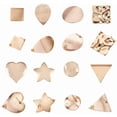 thumbnail image 1 of 16 pcs(8 Pairs) 8 Styles Brass Earrings Posts Earring Pin Post with Loop for DIY Earring Making Golden, 1 of 6