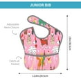 thumbnail image 4 of Kdxio Different Dogs Christmas Bibs For Babies, Baby Bibs for Eating, Toddler Bibs, Waterproof Bibs, Feeding Bibs, for Toddlers, Boys, Girls, 4 of 8