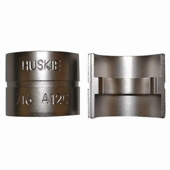 Huskie Tools Compression Die,Blue,Wire Rope,7/16 In 716A12C