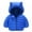 Blue, variant on Durtebeua Padded Quilted Hooded Coat for Boys Girls Toddler Girls Cartoon Zip Jacket 12-18 Months