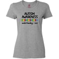 thumbnail image 3 of Inktastic Autism Awareness Understanding and Love with Puzzle Pieces Women's T-Shirt, 3 of 5