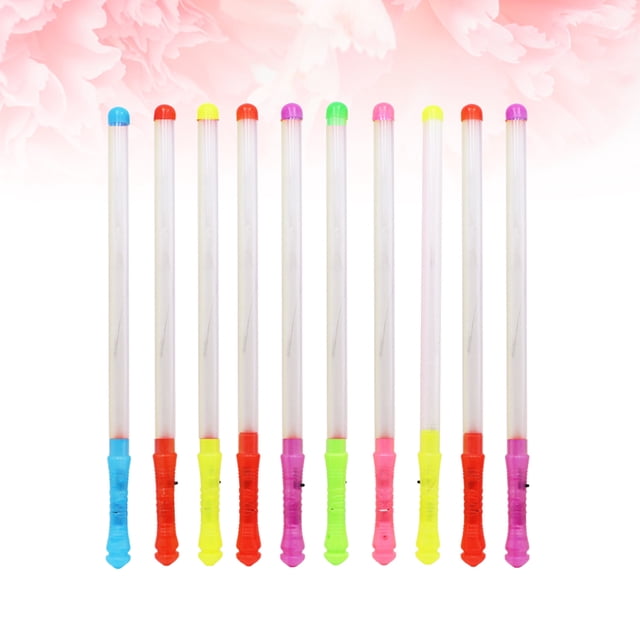 CHICHUMID 12Pack Flashing Glow Sticks for Concerts Random Color Light Up Decorations