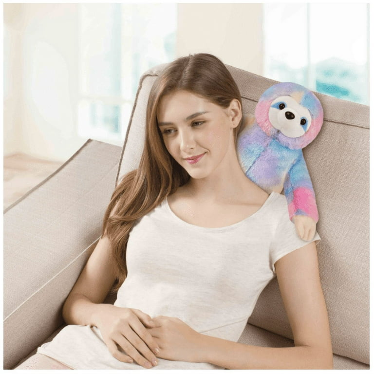 vibrating sloth walmart Sloth Huggable Massager with Vibration, Vibrating Massager for Neck Back,  Relaxing, Animal Electric Massager, Portable Travel Gift for Women & Men