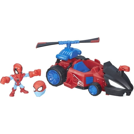 Marvel Super Hero Mashers Spider-Man Speeder Vehicle and (Super Speeders Best Cop Moments)