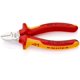 thumbnail image 1 of KNIPEX 70 06 140 Pinzas de corte diagonal aislados con fundas en dos componentes, según norma VDE cromado 140 mm, 1 of 1