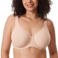 thumbnail image 1 of Sostén DELIMIRA Inbarely Plus con Aros Sin Costuras Beige 36F, 1 of 4
