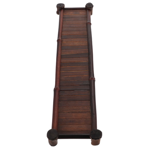Chinese Gongfu Tea Table Tea Serving Tray Gongfu Trays for Coffee Table Tea Tray Cup Holder Bamboo 49X10X3cm