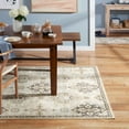 thumbnail image 4 of TOWN & COUNTRY EVERYDAY Avani Cottagecore Medallion Everwash® Washable Area Rug with Non-Slip Backing, Pet Friendly Rug, Grey, 20"x35", 4 of 6