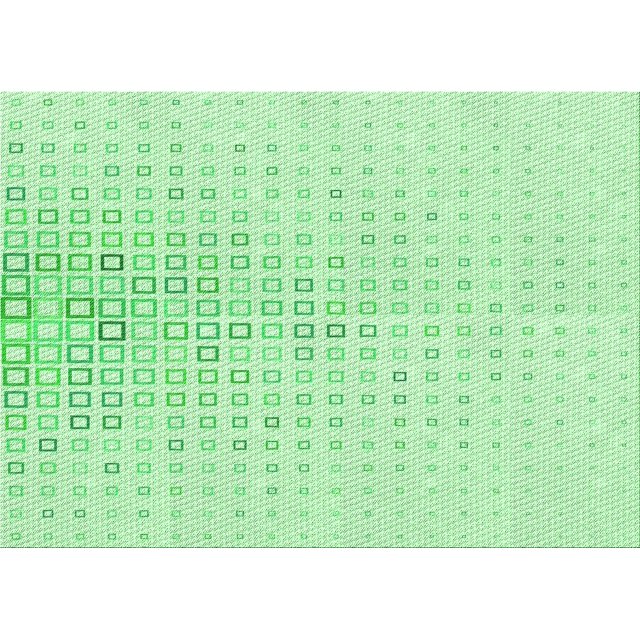 Ahgly Company Machine Washable Indoor Rectangle Transitional Light Green Area Rugs, 8' x 10'