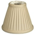 thumbnail image 3 of Royal Designs, Inc. Pleated Empire Chandelier Shade CS-111BG-6, Beige, 2.5 x 5 x 4.25, Pack of 6, 3 of 5