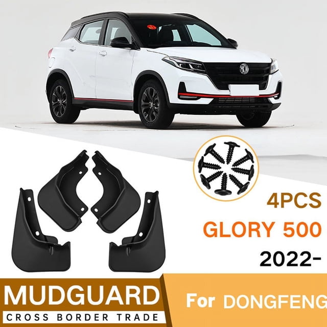 4 Uds Guardabarros de Coche para Dongfeng DFSK Glory 500 2022 Guardabarros Accesorios de Guardabarros