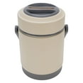 thumbnail image 1 of Electric Lunch Box,2L Stainless Steel Portable Electric Food Warmer Bucket Thermal Heat Preservation Pot Thermal Lunch Container for Travel Dorm Office Work, 1 of 7