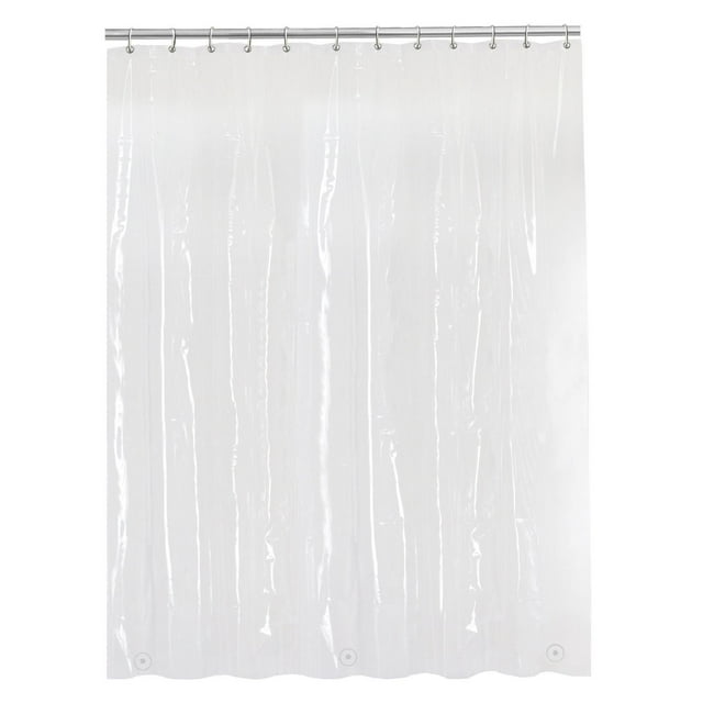 Mainstays Softy Waterproof PEVA Shower Liner, 70" x 72", Clear
