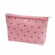 thumbnail image 1 of Bolsa de maquillaje de pana con estampado de corazón, bolsa de cosméticos portátil con cremallera, bolsa de maquillaje, organizador de artículos de tocador para mujeres y niñas., 1 of 8