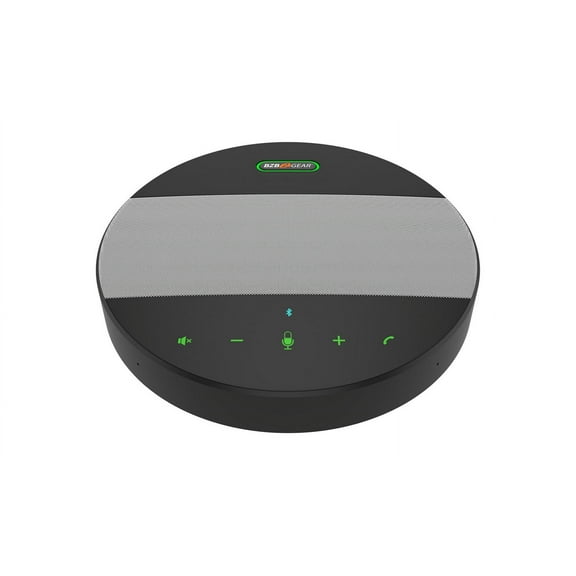 BZBGEAR USB/Bluetooth Wireless Desktop Conference Speakerphone with 360 Audio Pickup up to 20ft