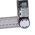 thumbnail image 3 of Digital Angle Finder Protractor, 10-390mm Stainless Steel Digital Angle Ruler with Large LCD Display Digital Goniometer with Data Hold Function and Zeroing Resetting, 3 of 7