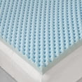 thumbnail image 3 of Comfort Classics 3" Cooling Gel Memory Foam Mattress Topper, Queen, 3 of 6