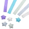 thumbnail image 3 of Raindrops 1Set Star Paper Strips Glitter Design for Paper Crafting and Holiday Decorations, 3 of 6