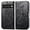 Black, variant on Fashion Charming Butterfly Pattern PU+TPU Phone case with Wallet Card Holder for Google Pixel 3 4 5 6 7 A XL Pro 4G 5G Cover Skin-Friendly Shockproof Bumper(Black,Pixel 7)