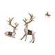 thumbnail image 5 of Elegante juego de figuras de renos y caballos. Elegantes estatuas de ciervos y caballos para sala de estar, oficina, escritorio, dormitorio, estanterí, 5 of 8