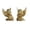 Gold, variant on Desktop Ornament Home Resin Cute Little Figurines French Style Sculptures for and Small Spaces without Framing 2PCS