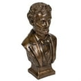thumbnail image 2 of PTC 7.5 Inch Bronze Colored Abraham Lincoln Bust Figurine Statue, 2 of 4