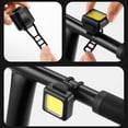 thumbnail image 3 of Faro delantero COB LED para bicicleta, 130 lm, 150 mAh, recargables por USB tipo C (faro), 3 of 8