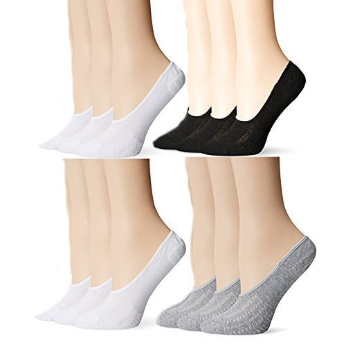 300 Paires de Chaussettes Invisibles pour Femmes, Doublures Invisibles, Taille 9-11