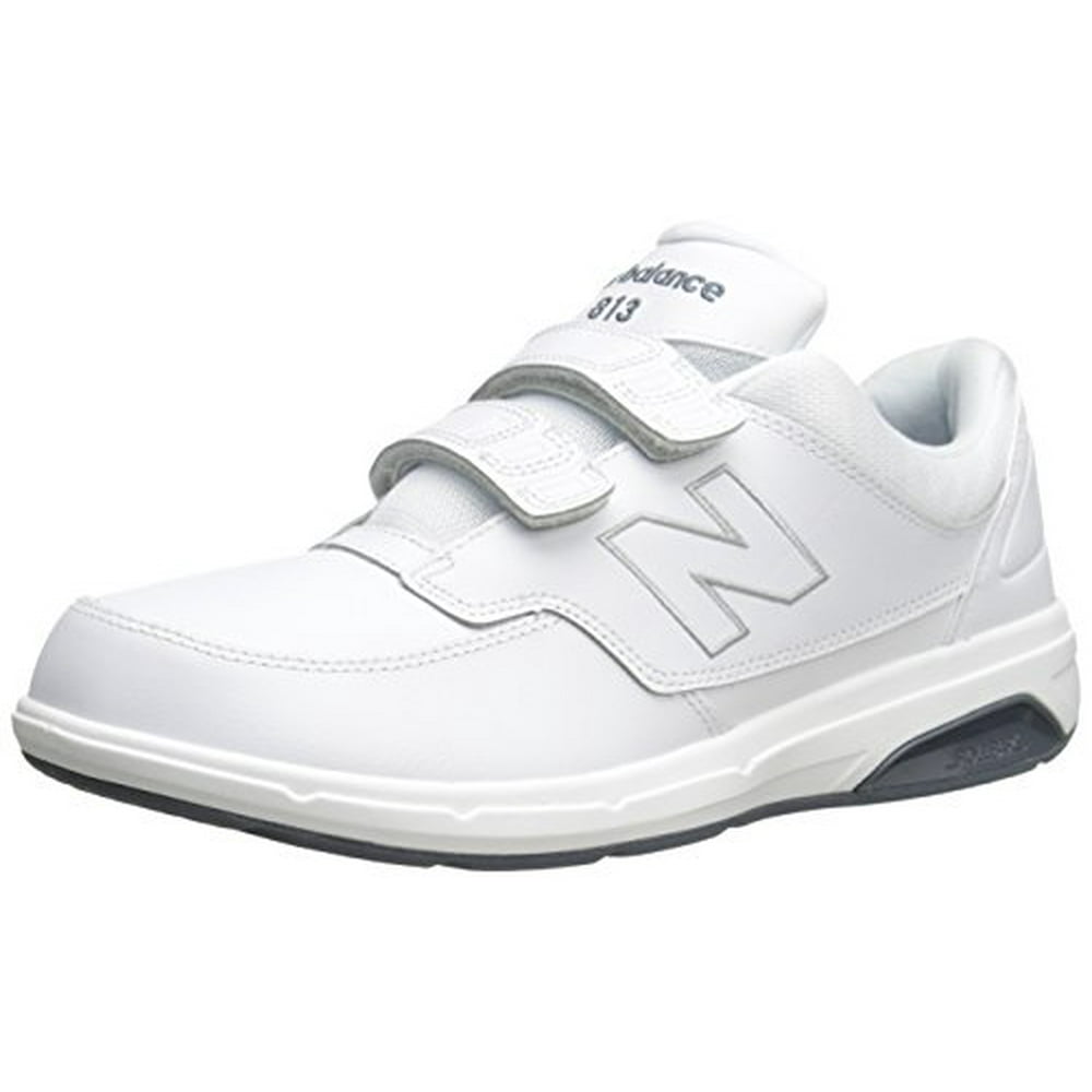 New Balance - New Balance MW813HWT: Men's MW813V1 White Walking Sneaker ...