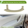 thumbnail image 2 of Cubierta de trim de manija de panel de puerta del lado del pasajero delantero para BMW X3 F25 2010-2016, cubierta de manija de puerta interior, número 51419209216, beige, ABS, 1 Pc, 2 of 6