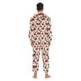 thumbnail image 7 of joogoo Cherry Fruits Bow Unisex Adults Onesies Pajamas Jumpsuits L, 7 of 7