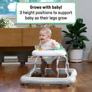 Ingenuity Smooth Strides Activity Walker - Developmental Walker - Chambray - 6M-12M