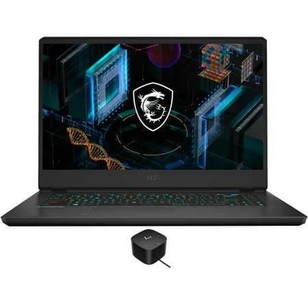 MSI GP66 Leopard 15 Gaming/Entertainment Laptop (Intel i7-11800H 8-Core, 15.6in 144Hz Full HD (1920x1080), NVIDIA GeForce RTX 3070, 32GB RAM, Win 10 Pro) with 120W G4 Dock