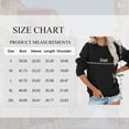 thumbnail image 2 of SWQZVT Sweatshirts for Women Long Sleeve Casual Pullover Tops Fall Trendy Crewneck Black Soft Knit Womens Sweatshirt M, 2 of 6