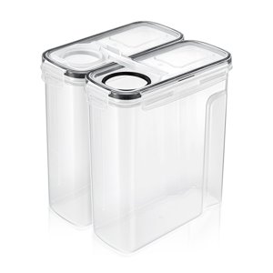 Sorbus 2-Pack 2L Airtight Food Storage Dispensers
