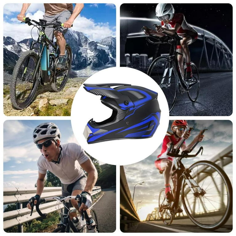 Road bike helmet with sale face shield