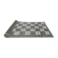 thumbnail image 2 of Ahgly Company Indoor Rectangle Checkered Gray Modern Area Rugs, 8' x 10', 2 of 4