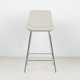 thumbnail image 4 of Capri Modern Leatherette Bar Stool, 25-inch/29-inch Seat Height, 4 of 4