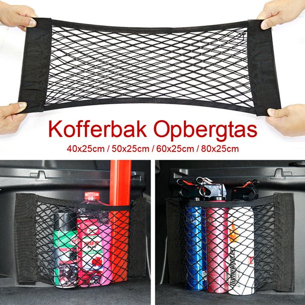 Muyoka Organizador interior del coche Malla Asiento trasero Bolsa de almacenamiento Titular Bolsillo Accesorios para el coche Muyoka Hogar