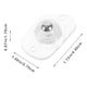 thumbnail image 2 of Ruedas giratorias autoadhesivas de 12 Uds., ruedas giratorias de 360 ​​grados, ruedas de repuesto para caja de almacenamiento, 2 of 5