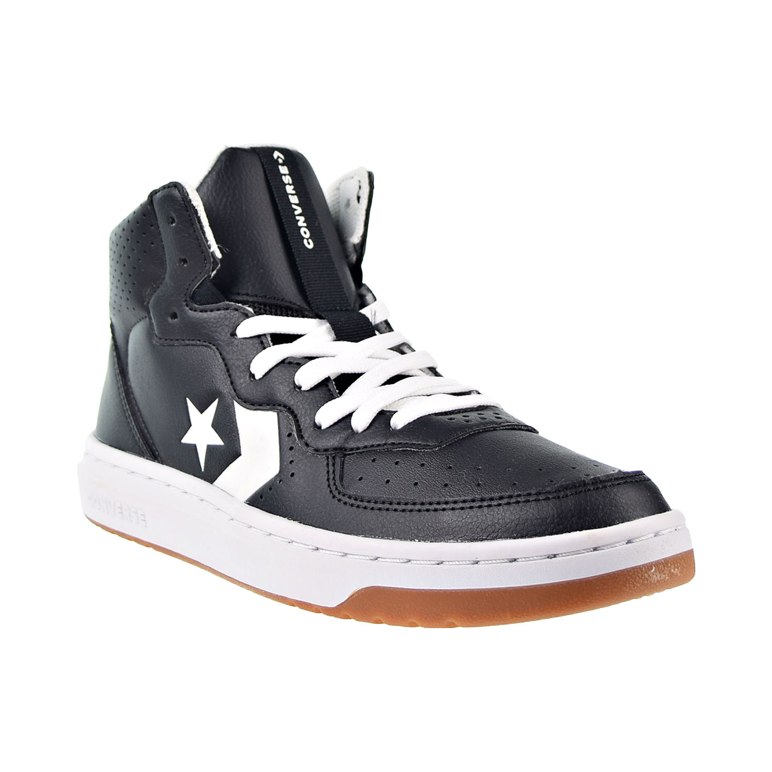 Converse Rival Mid Men's Shoes Black-White 164891c - image 2 of 6