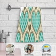 thumbnail image 3 of Coolnut Colorful Stylized Hearts Hand Towels for Bathroom, Newly Minted Kitchen Towel 2 PCS Ultra Soft and Highly Absorbent Decorative Fingertip Face Bath Towels for Spa & Hotel, 28.3"x 14.4", 3 of 4