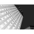 thumbnail image 3 of Bartola 14x11 Black Modern Framed Museum Art Print Titled - Skytower II Black and White, 3 of 5