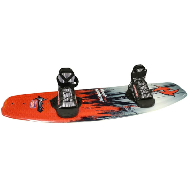 Hydroslide 2180266 2 Fin Design 56 Inch Black Widow Watersports