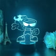thumbnail image 2 of Luz nocturna Cupheads 3D LED que cambia de color para niños, 2 of 3