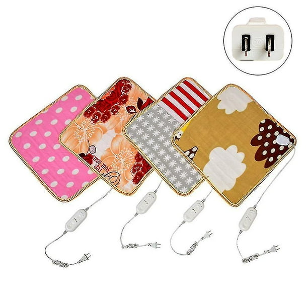Cojín eléctrico con calefacción Almohadilla eléctrica de oficina 12v Almohadilla de calefacción eléctrica para automóvil Manta eléctrica para mascotas_/Estándar nacional/ kaili Sencillez