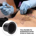 thumbnail image 4 of 1000PCS Disposable  Ink Caps Cups,Plastic Disposable  Ink Cups For  Permanent Makeup Container Cap  Accessory, 4 of 7