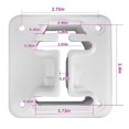 thumbnail image 4 of 832414 832414D Nonslip Ladder Flanges for Safe and Easy Pool Maintenance, 4 of 7